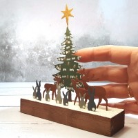 Christmas Forest Scene