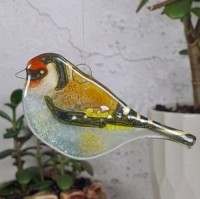 Hanging Goldfinch Suncatcher