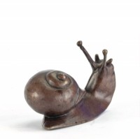 Bronze Large Snail Sculpture