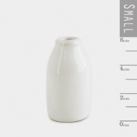 Little Pottery Milk Bottle Vase