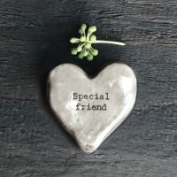 Rustic Heart Token - Special Friend