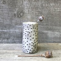 Small Porcelain Spotty Vase