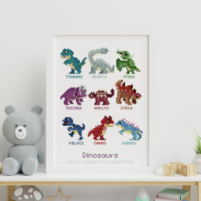 Dinosaur Printable Wall Art