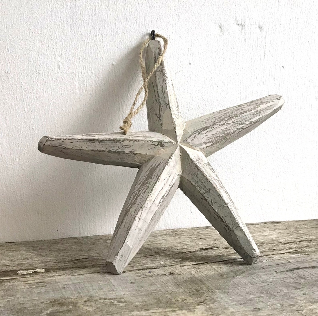 Wooden Starfish Hanging  Decoration